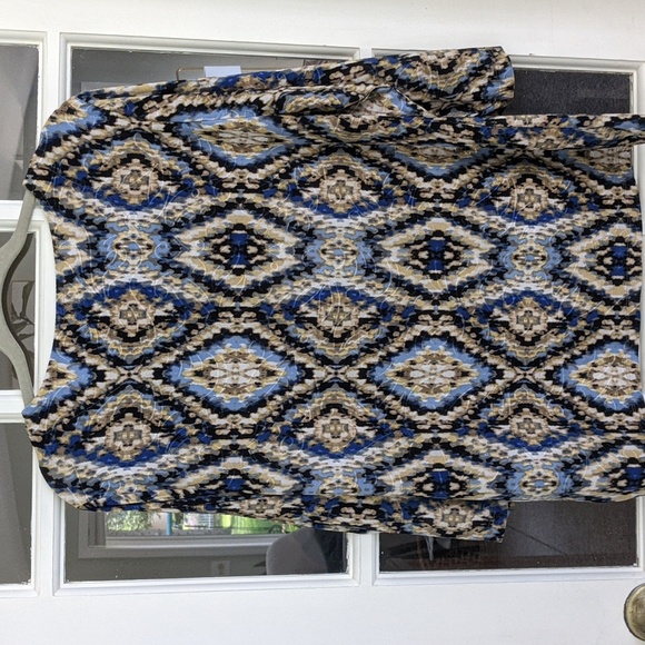 Women's XL Extra Large Stretchy Textured Shirt Top Blouse - Picture 5 of 5